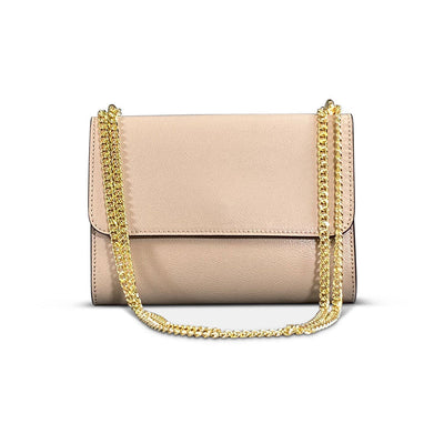 Lily Clutch Bag - Beige