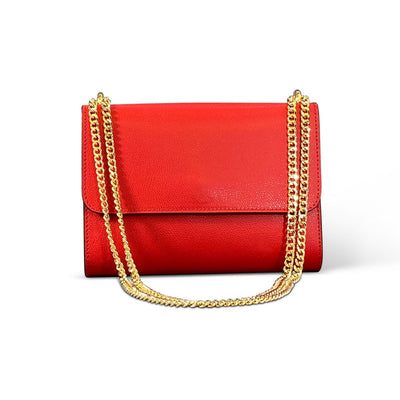 Lily Clutch Bag - Red